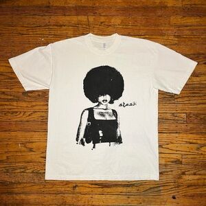 STASH Tee Streetwear Brand Size Large White Shirt Vintage Style
